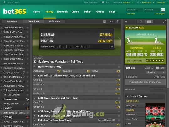 bet365 not showing my bets