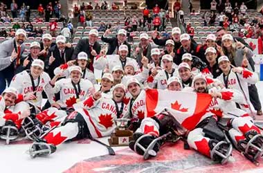 Team Canada win the World Para Ice Hockey Championships 2024