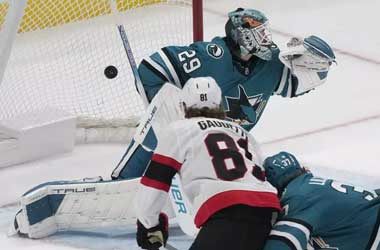 Senators Defeat Sharks 4-3 with Just 11 Shots on Goal