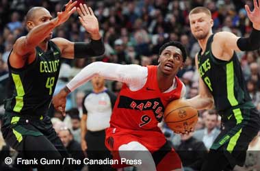 Barrett Helps Raptors End 10-Game Losing Streak Against Boston